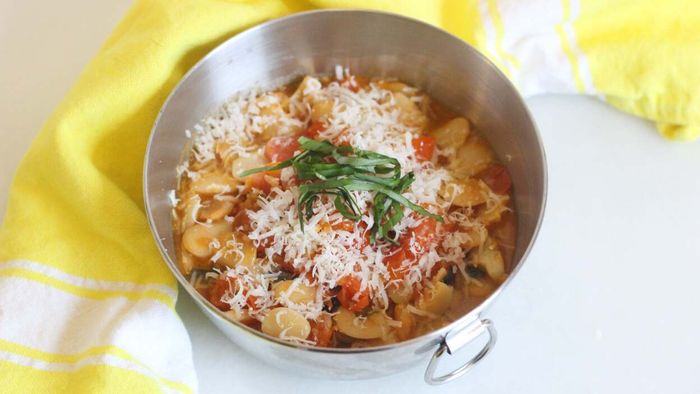 Top Your Beans with Pasta Toppings