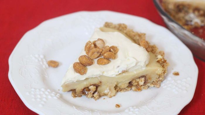 You should give a pretzel pie crust a try