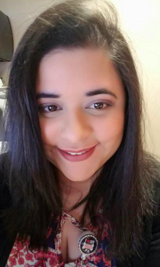 Photo of the reviewer's hair dry and straight after using the straightener