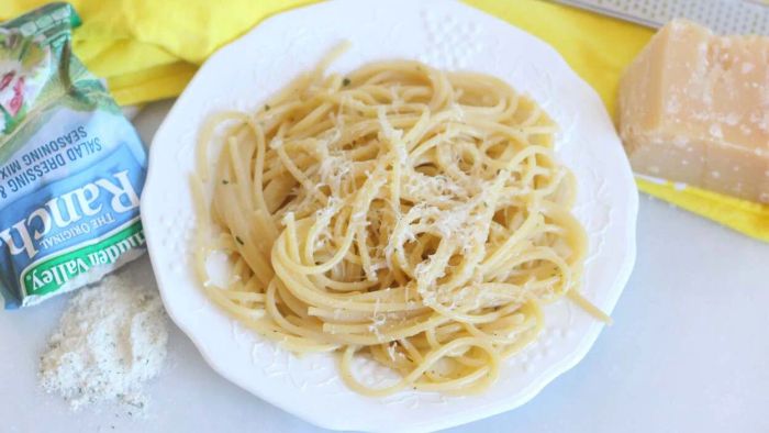 Should ranch seasoning find its place in Cacio e Pepe?