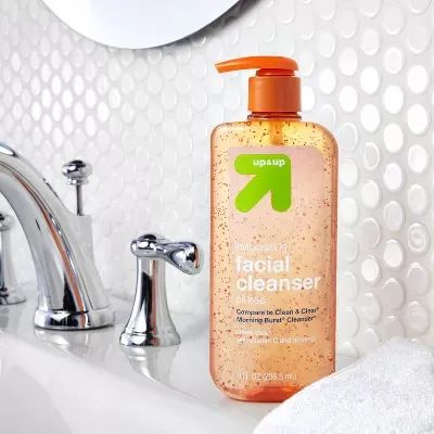 The facial cleanser