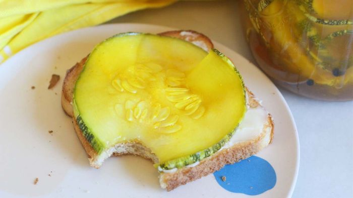 Craft a Giant Jar of Pickles Using an Enormous Zucchini