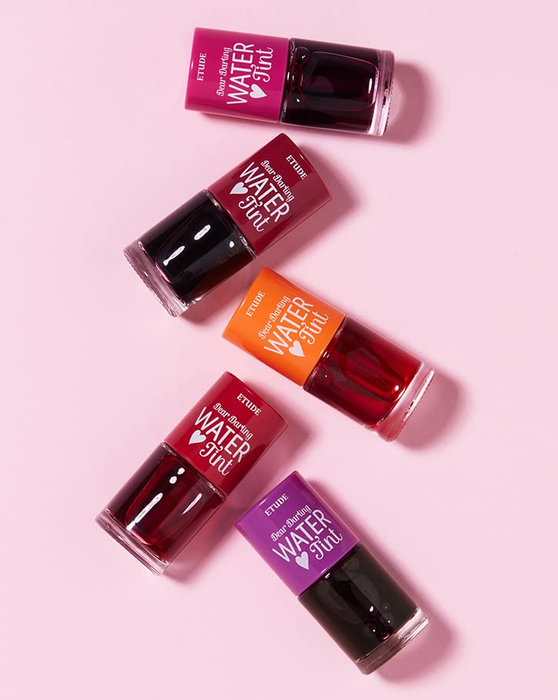 A selection of different shades of the Dear Darling Water Tint