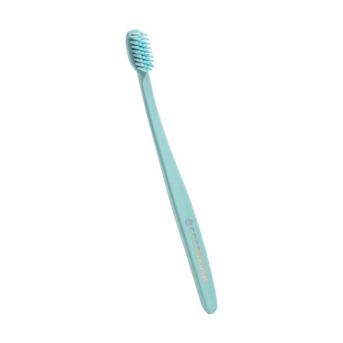 A stylish blue toothbrush