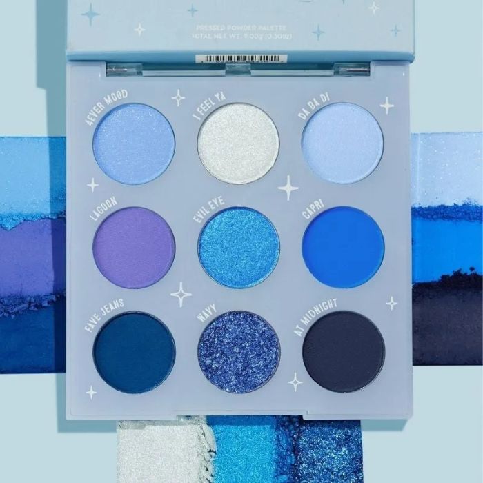 The blue velvet palette