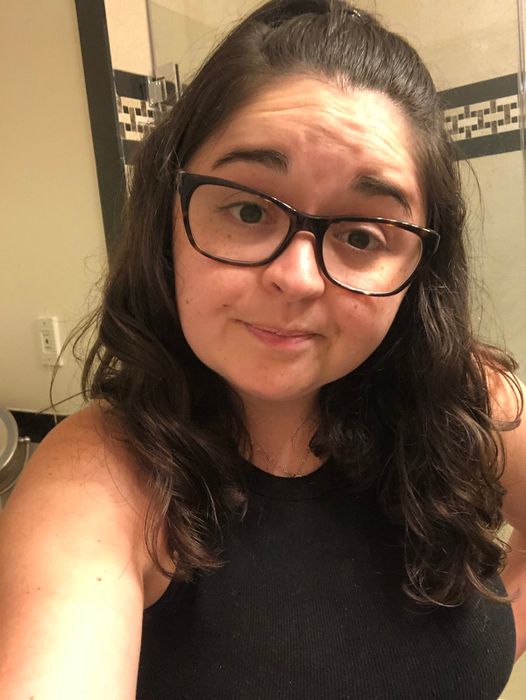 The Mytour editor rocking her wavy hair