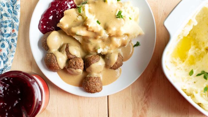 How to Create Vegan Meatballs in the IKEA Style