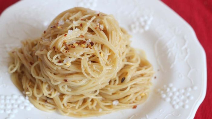 Roasted Garlic enhances this easy three-ingredient pasta sauce