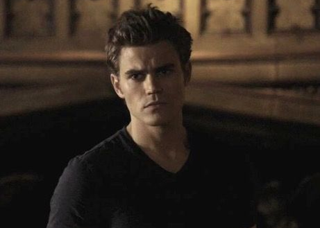 Stefan wearing a serious expression