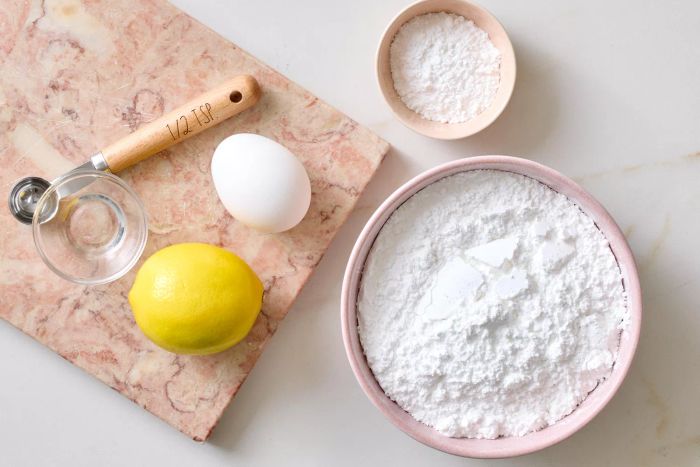 Ingredients for Royal Icing