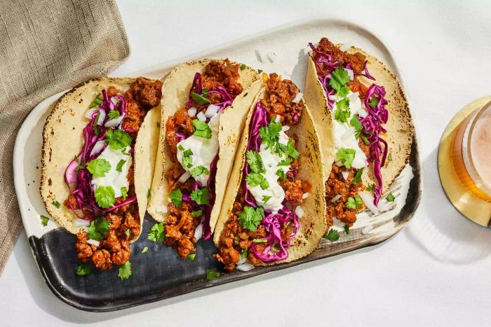 Spiced Lamb Tacos