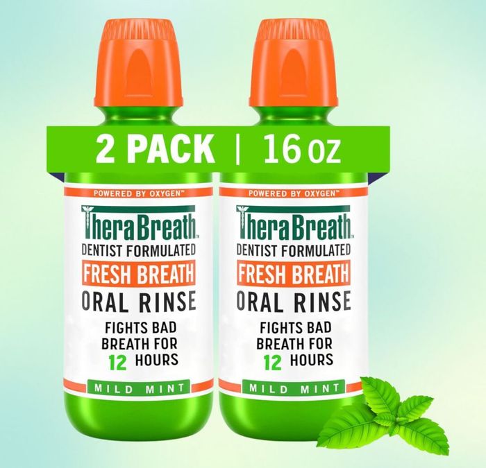 The alcohol-free mouthwash