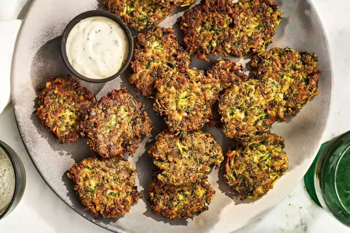 Veggie Patties - Zucchini and Squash recipes for summer