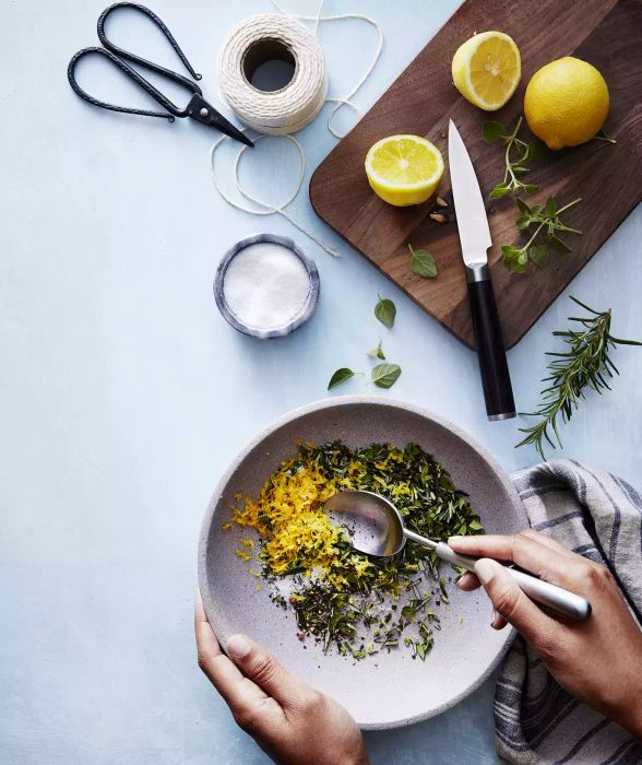 How to Prepare the Slow-Roasted Lemon Herb Chicken