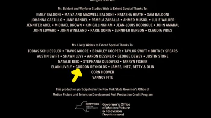 Credits listing special thanks to various individuals and organizations involved in the production.