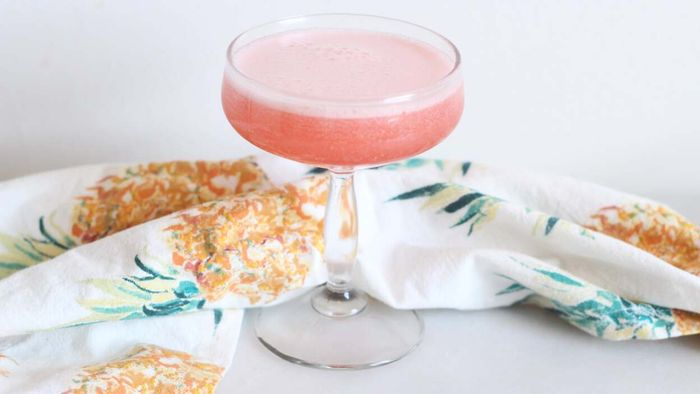 This Stunning Pink Pineapple Cocktail Is Stronger Than It Appears