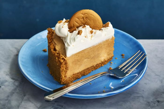 No-Bake Gingerbread Mousse Pie