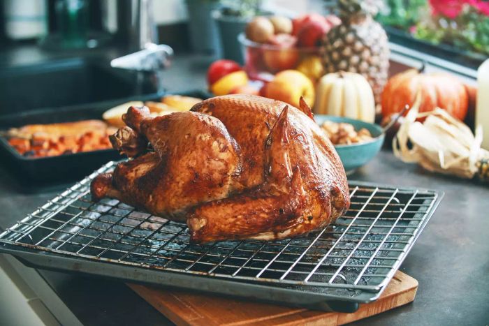 How to prepare a stuffed turkey for the Thanksgiving feast