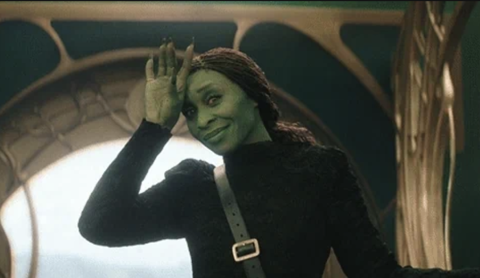 A moment from the Wicked film