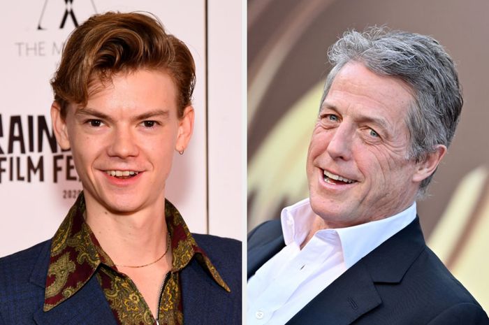 Two men pictured separately. On the left, a man in a patterned shirt with a jacket. On the right, a man in a suit, smiling. Both attending an event