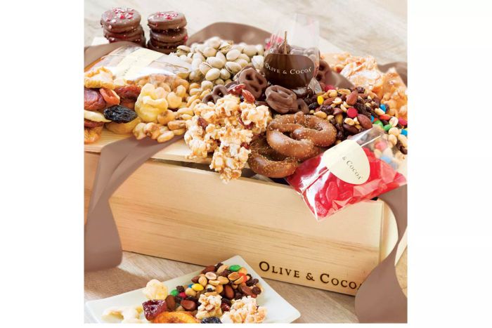 Olive & Cocoa Savory, Salty & Sweet Tote/Crate