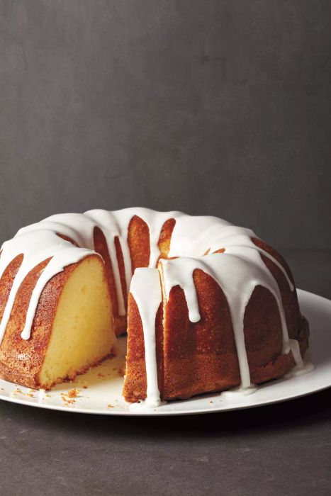 Lemon Glazed Pound Cake