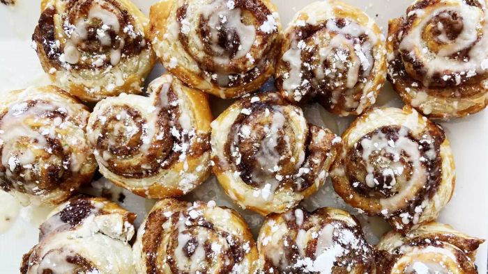 Easy Puff Pastry Cinnamon Rolls Recipe