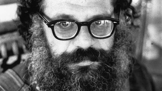 The quintessential hipster, Allen Ginsberg