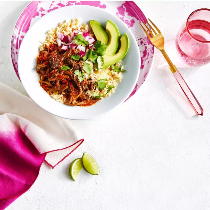 slow cooker birria bowls