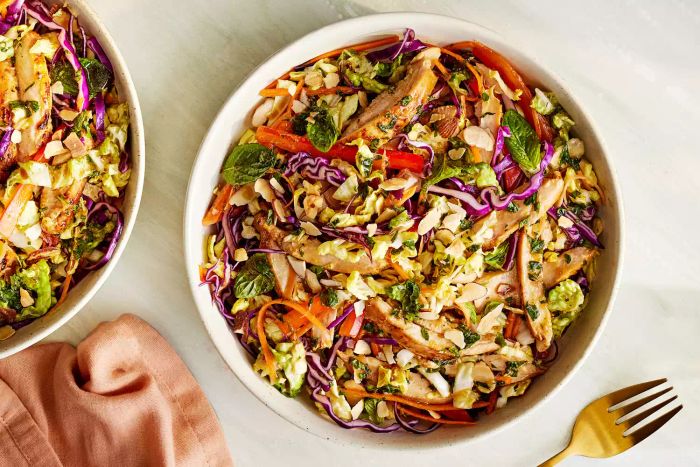 Crunchy Chicken Salad with Ginger