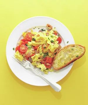 Savory Scrambled Eggs with a Twist