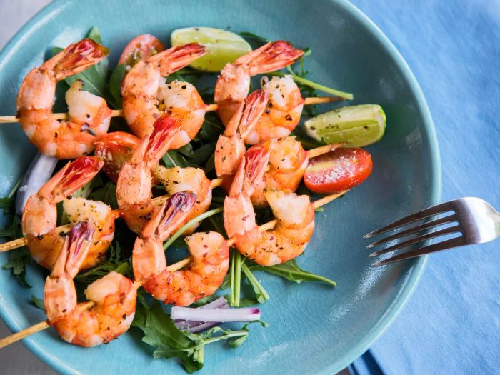 Grilled shrimp