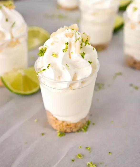 Key Lime Pie Shooters