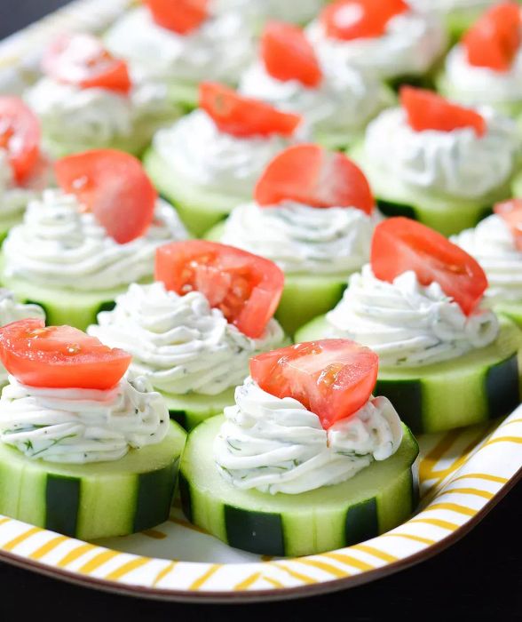 Dilly Cucumber Bites
