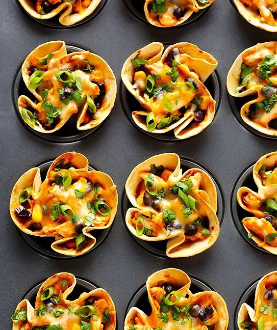 Enchilada Bites straight from the oven make the perfect finger food for any celebration.
