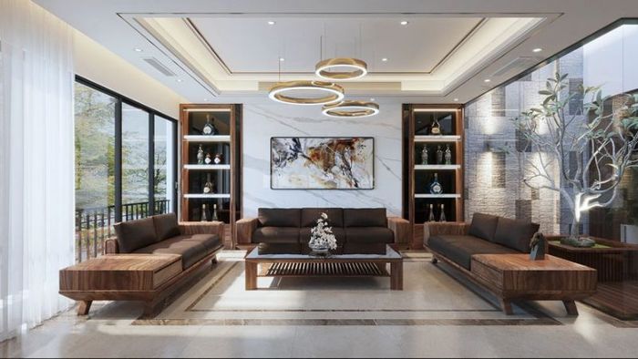 Hướng và cách sắp xếp phòng khách cho vợ chồng có mệnh đối nghịch