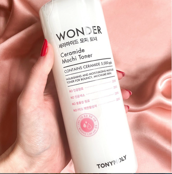 The white tube of toner.