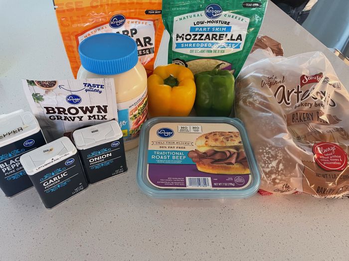 Ingredients for dinner.