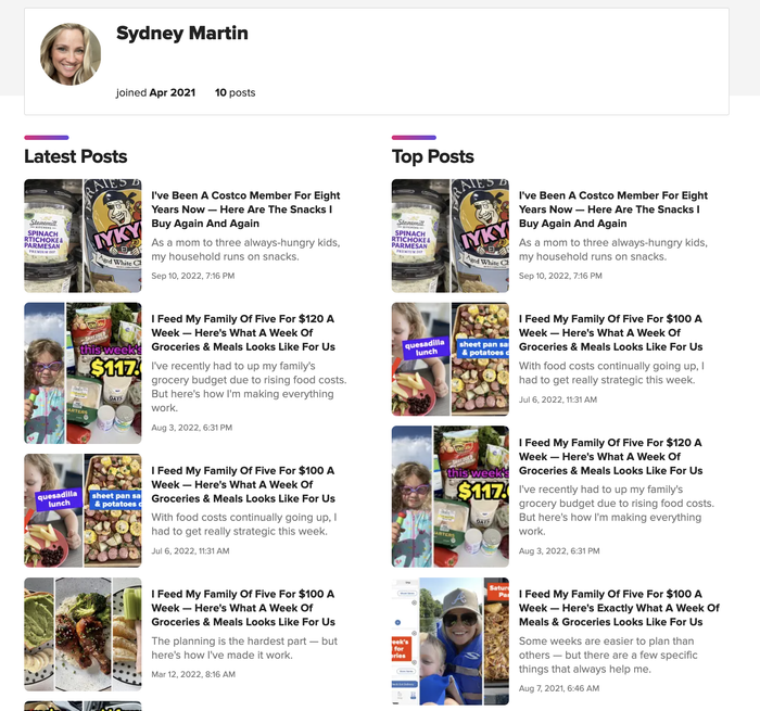 Sydney's articles on Mytour