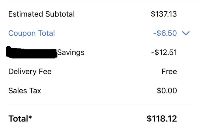 Weekly Cost