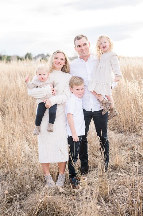 The author and her family