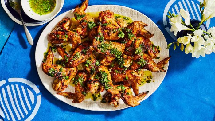 Delicious Garlic-Parmesan Chicken Wings