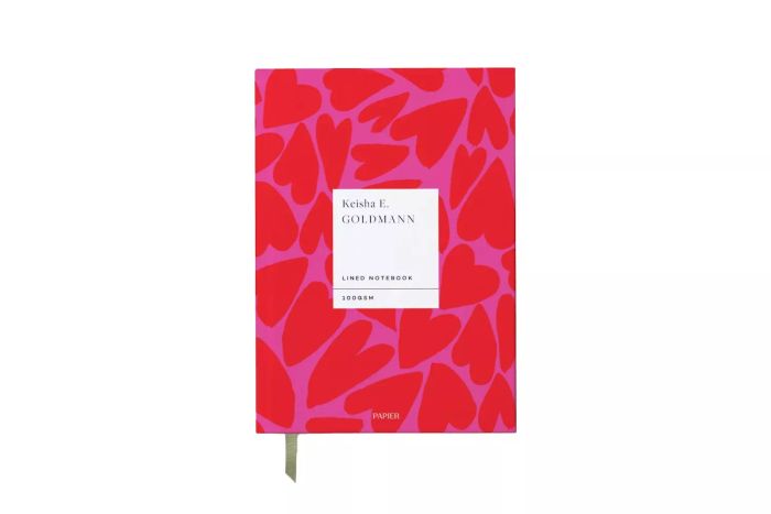 Papier Full of Heart Hardcover Lined Notebook