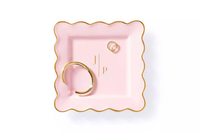 Mark and Graham Scalloped Ceramic Catchall