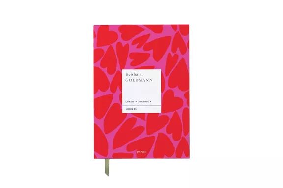 Papier Full of Heart Hardcover Lined Notebook
