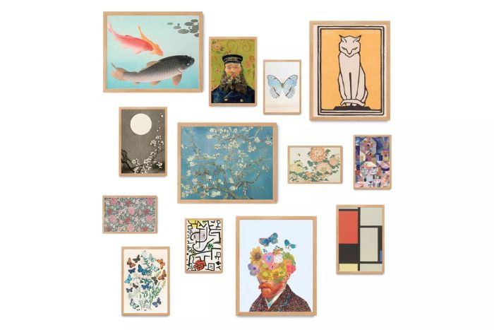Maximalist Home Decor, Eclectic Bedroom Aesthetic, Wall Art for Eclectic Rooms, Pictures for Maximalist Spaces, Bold Wall Prints for Every Room