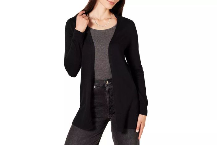 Amazon Essentials Women's Lightweight Open-Front Cardigan Sweater