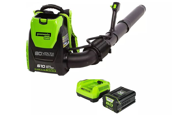 Greenworks Pro 80V Cordless Backpack Leaf Blower