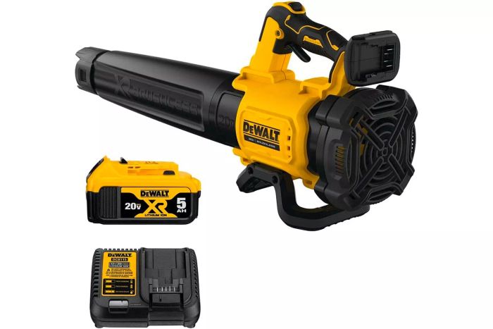 Dewalt DCBL722P1 20V Max Brushless Cordless Battery-Powered Handheld Leaf Blower