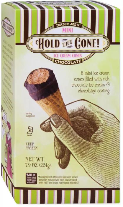 Chocolate Hold the Cone! Mini Ice Cream Cones offer the perfect bite-sized indulgence with a crunchy cone, rich chocolate ice cream, and a smooth chocolate coating. Ideal for satisfying your sweet tooth in a small, delicious way.
